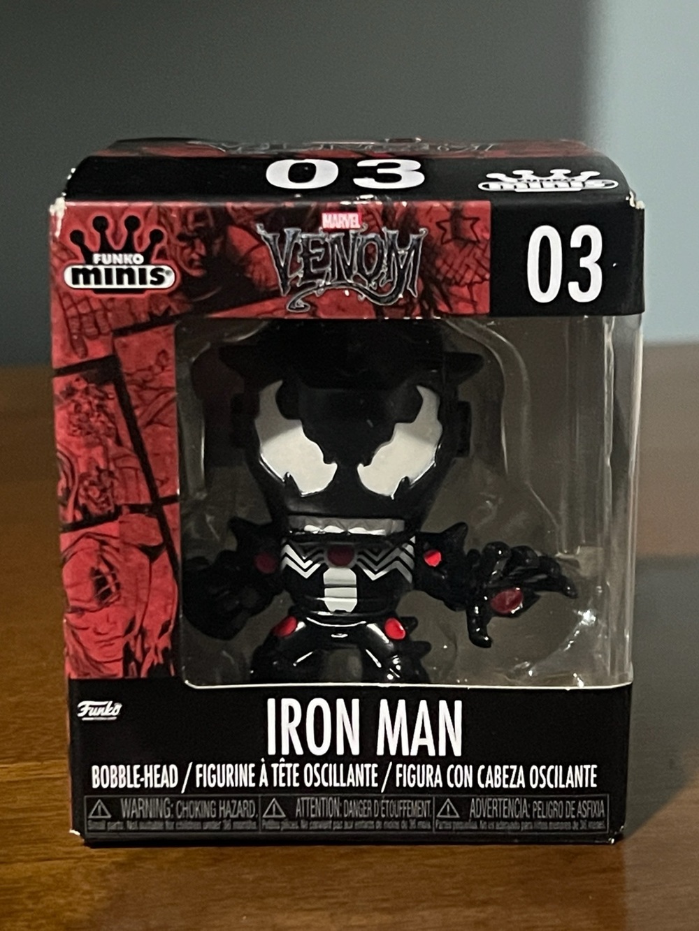 Venom Iron Man  - Funko Mini - Bobble Head